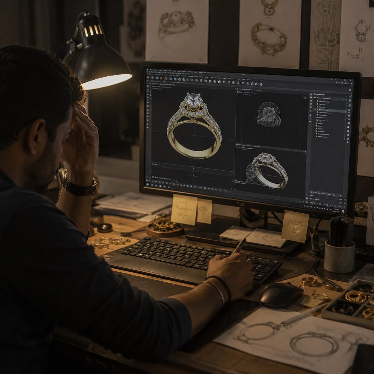 CAD & Design at the karigar's bench